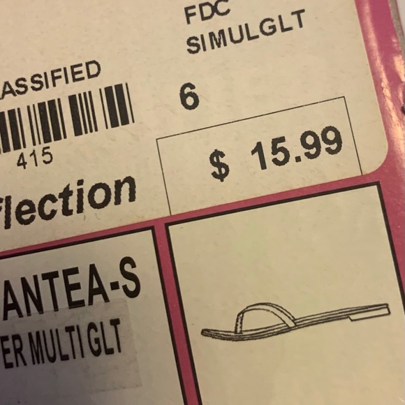 $5 with bundle - City Classified Sandals - Picture 4 of 4